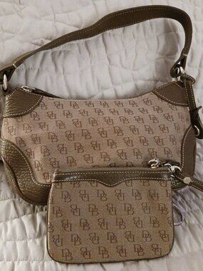 Vintage Dooney & Bourke Handbag with Coin Purse